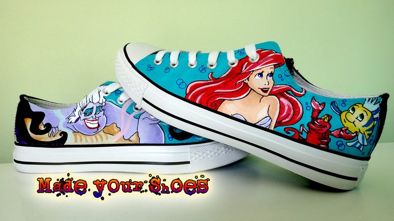 mermaid chuck taylors