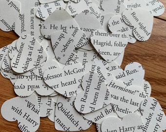 200 Piece Vintage Music Hearts Confetti Wedding Table Scatter Music Theme Party Song Book Pages Confetti Decoration