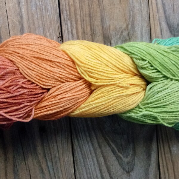 Cider Time - Gradient 5 Mini Skein Set - Sock/Fingering Weight - 75/25 SW Merino/Nylon