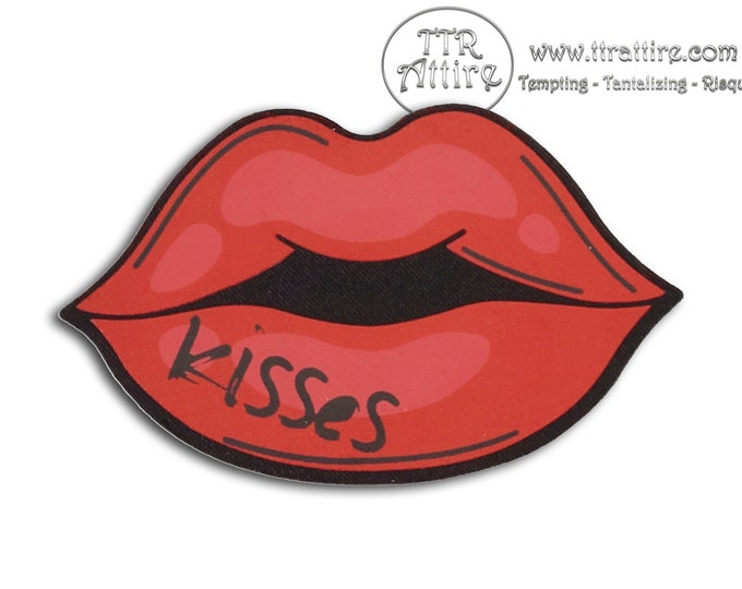 Sexy Kiss Lips Pasties - Nipple Shields - Sun burn protectors - Perfect for going topless in the pool or when boating on the lake