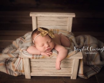 Slatted newborn bed photography prop -  "The Nina Sue"