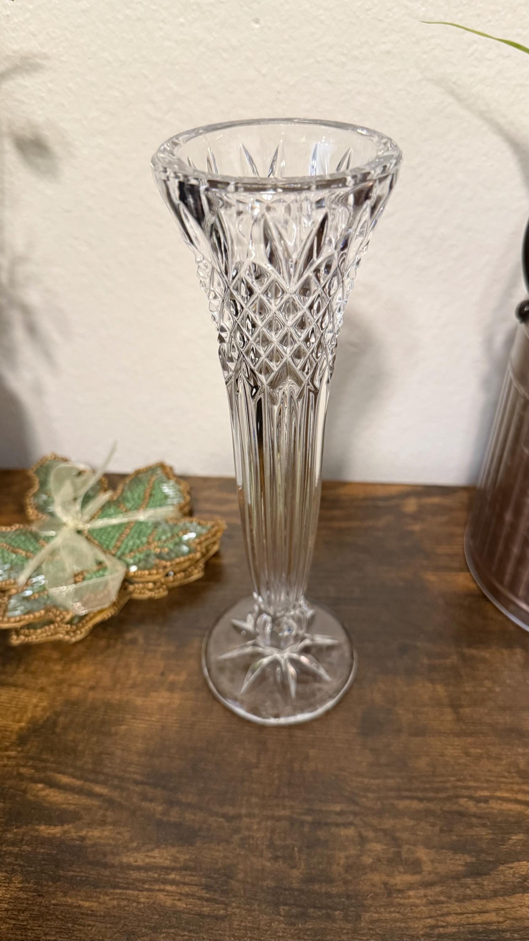 Bohemia crystal vase - Etsy 日本