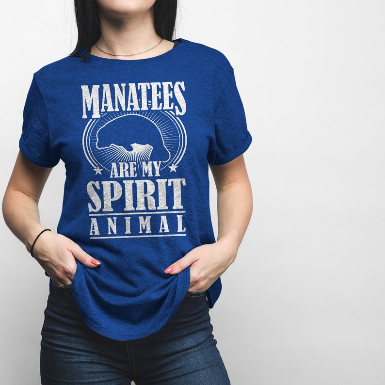 Manatee Shirt Manatees Lover Manatee Art Gift Cute Manatee Etsy