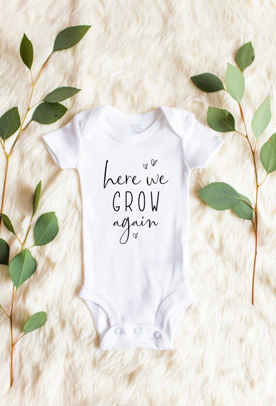 Second Ave Cute Personalised Baby Grow Coming Soon Pregnancy Announcement Babygrow Vest Blue Shortsleeve Bodysuit Gift