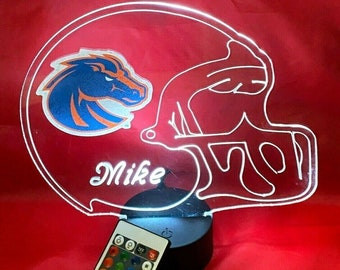 Boise State Lamp Etsy