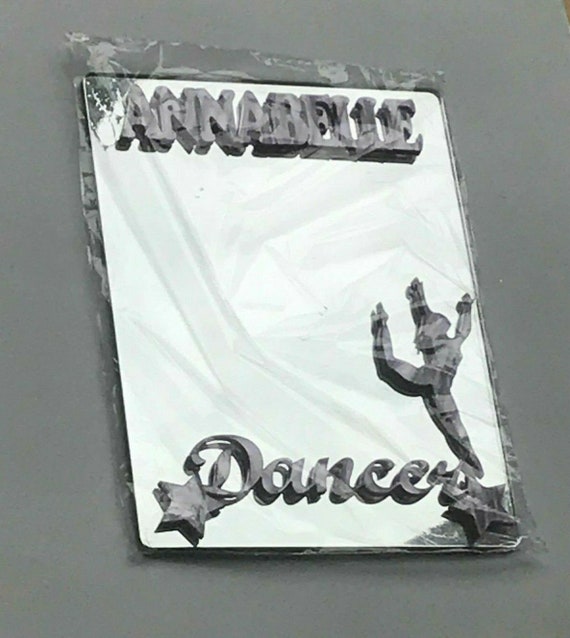 Dancing Dancer Locker Mirror Personalized Back To School Dance Etsy