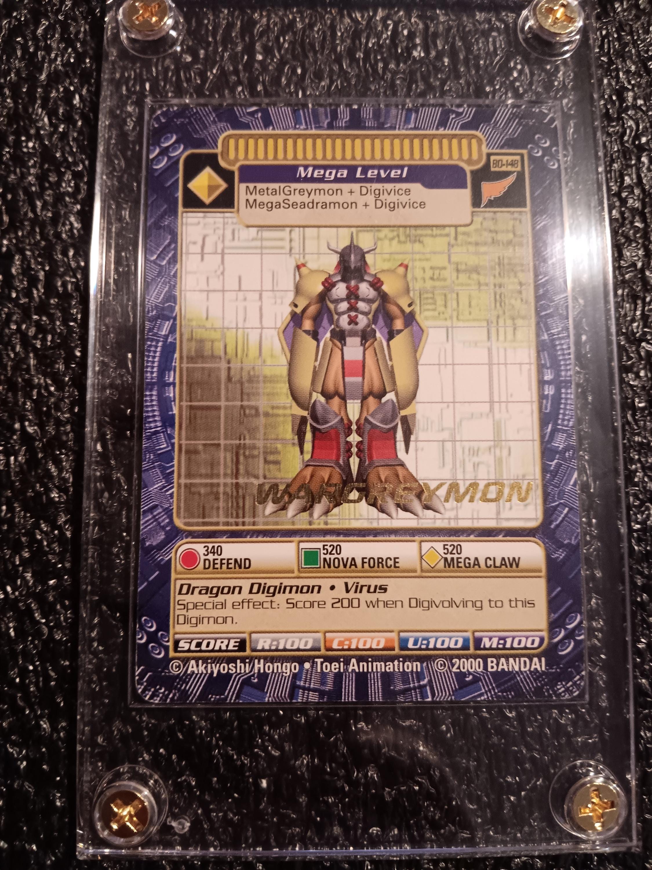 wargreymon digimon card Wargreymon Digimon Card Credit Card Credit Card Skin – Anime Town Creations main image 0