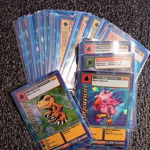 Stickerdeck Digimon-kaarten 50 stuks nieuw, allemaal holo #2