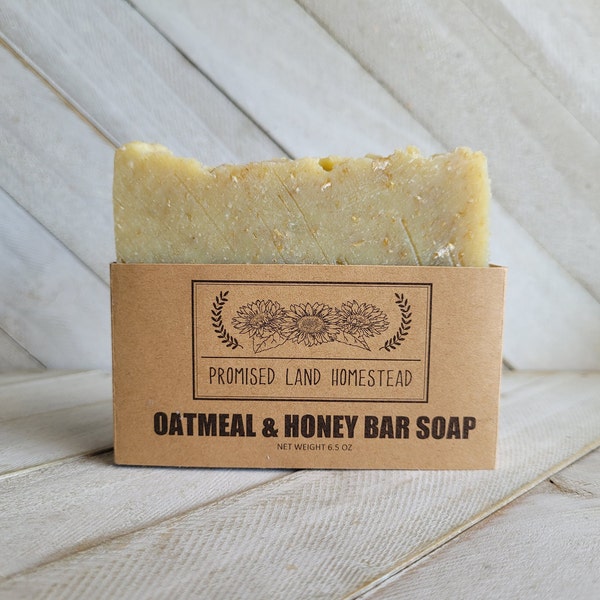 Hot Process Bar Soap 6.5 oz