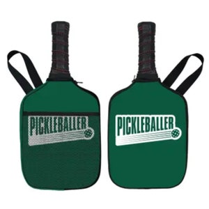 Pickleballer Pickleball Paddle Cover - Paddle Cover Gift - Pickleball Pattern - Mothers Day Gift - Pickleball Gear - Gift Ideas - Dinker