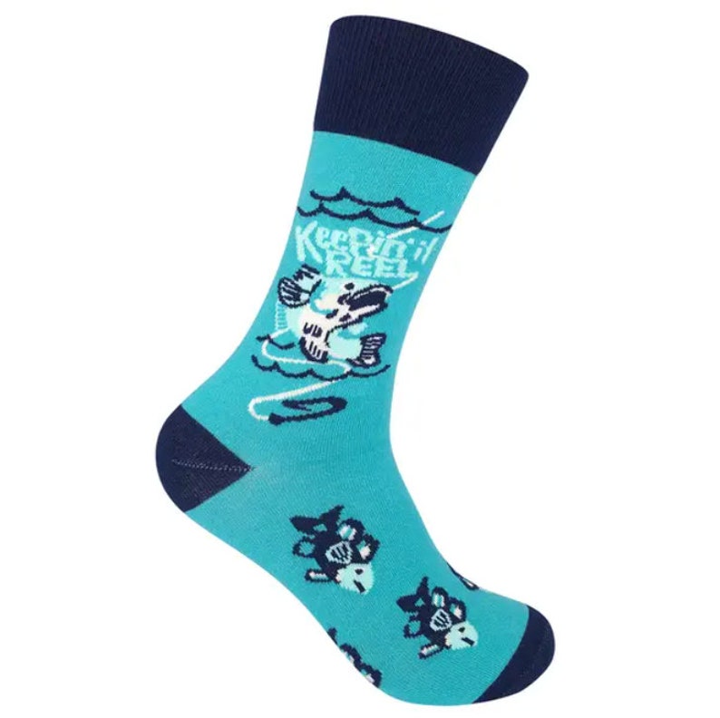 Funny Fish Socks Fishing Socks Hunting Gifts Hunting Etsy