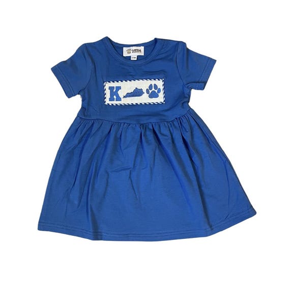 kentucky blue dress Rework Kentucky Wildcats Mini Dress Tee