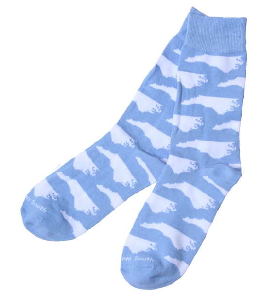 Carolina blue basketball socks outlet