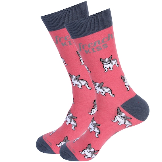 Chaussettes bouledogue français Chaussettes bouledogue français