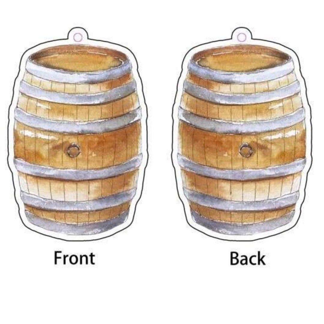 Bourbon Whiskey Barrel Car Air Freshener Bourbon Air Etsy