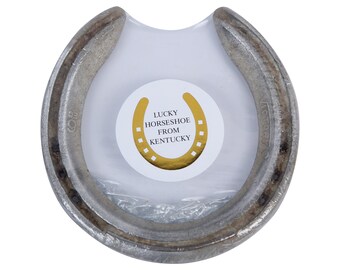 Trofeo del Derby de Kentucky 2025 - Herradura de la suerte del Derby - Regalos para caballos - Recuerdos para fiestas del Derby - Derby de Kentucky - Derby - Decoración del Derby - Fiesta del Derby
