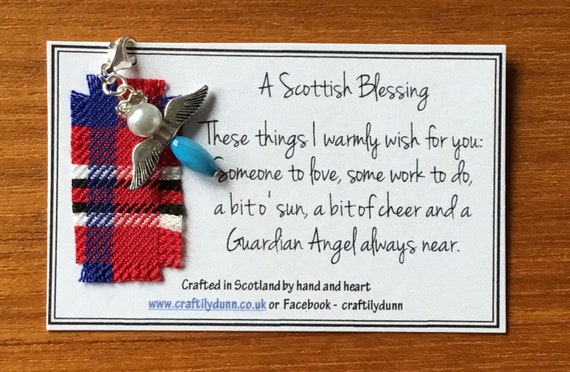 Scottish Angel Scottish Blessing Etsy