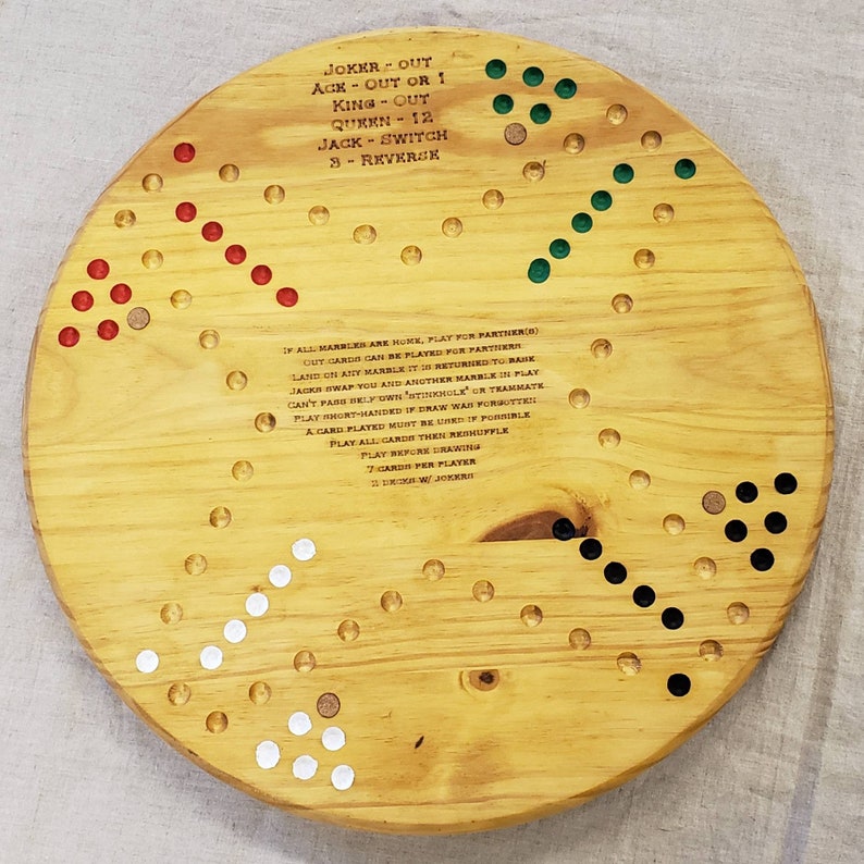Marbles Board Game Etsy