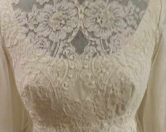 Vintage Designer Wedding Gown