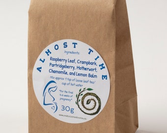 Herbal Pregnancy Tea - Almost Time - Organic - Loose Leaf