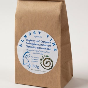 Herbal Pregnancy Tea - Almost Time - Organic - Loose Leaf