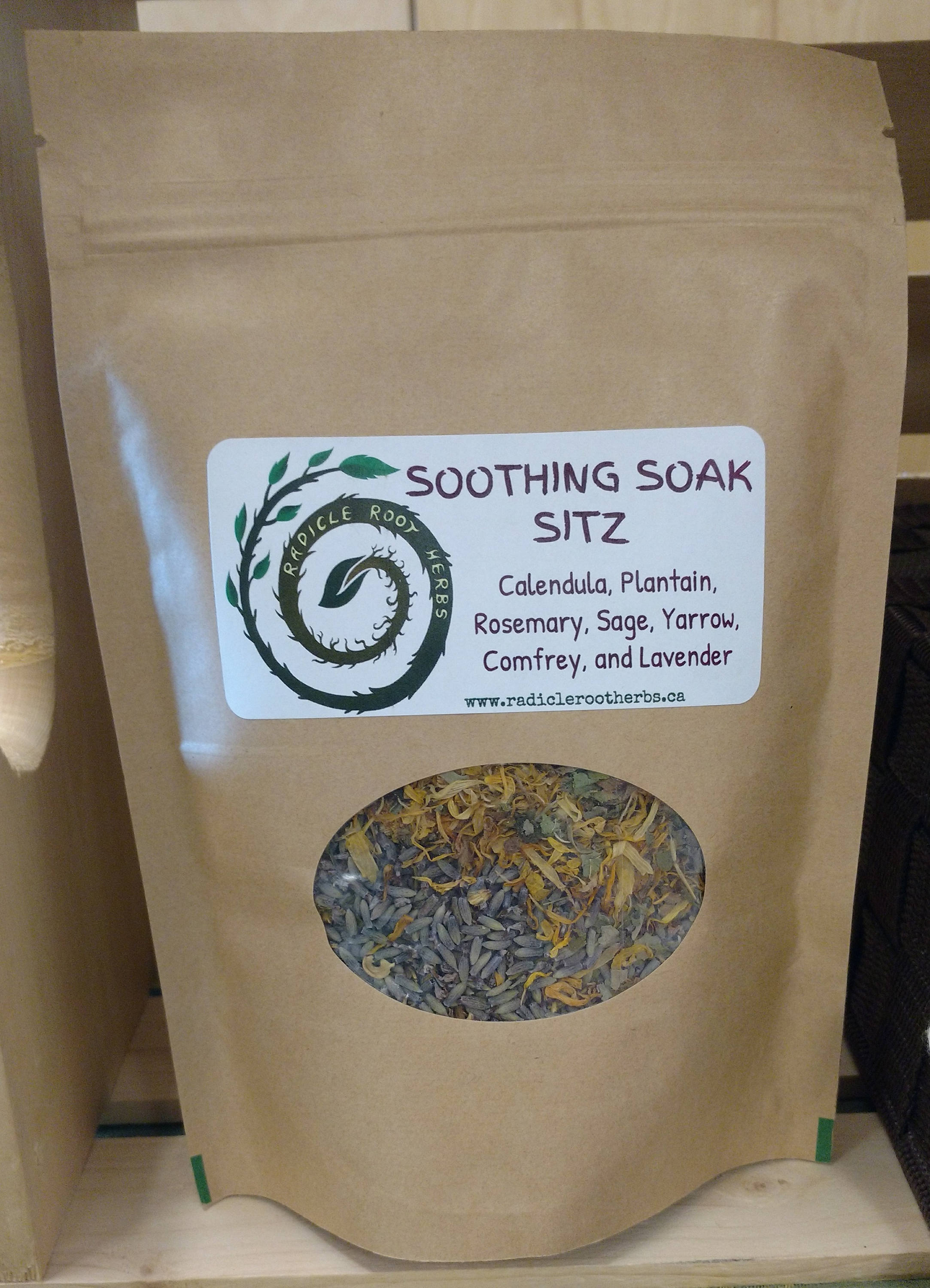 Soothing Soak Sitz Organic Sitz Bath Postpartum Bath Herbal | Etsy