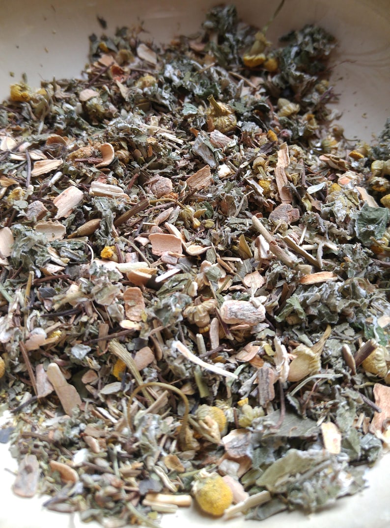 Organic Herbal Postpartum Tea Life Giver Loose Leaf image 2