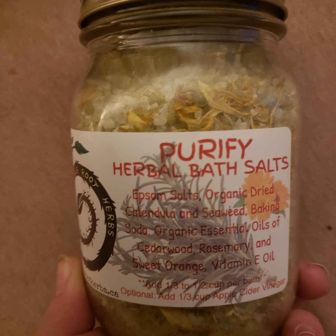 Herbal Bath Salts Organic Bath Salts With Organic Herbs Etsy UK