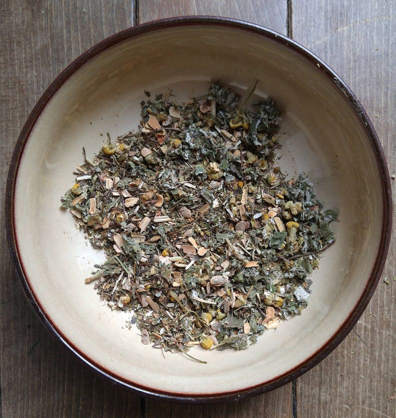 Organic Herbal Postpartum Tea Life Giver Loose Leaf image 3