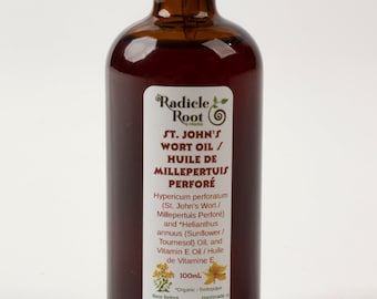 St Johns Wort Infuso Olio - 500ml - Hypericum perforatum