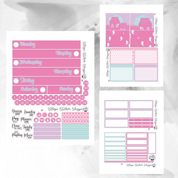PRINTABLE DIGITAL DOWNLOAD - Erin Condren / Happy Planner / Bullet ...