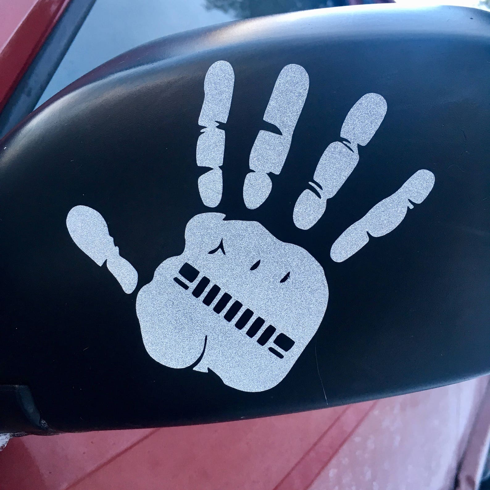 Jeep Wave Vehicle Decal Etsy