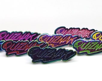 Quiznak! Pin de esmalte con purpurina y baño de arcoíris - Voltron Legendary Defender