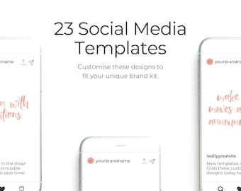 23 Entrenador de planificador de bienestar de Canva editable entre plantillas de Girlboss