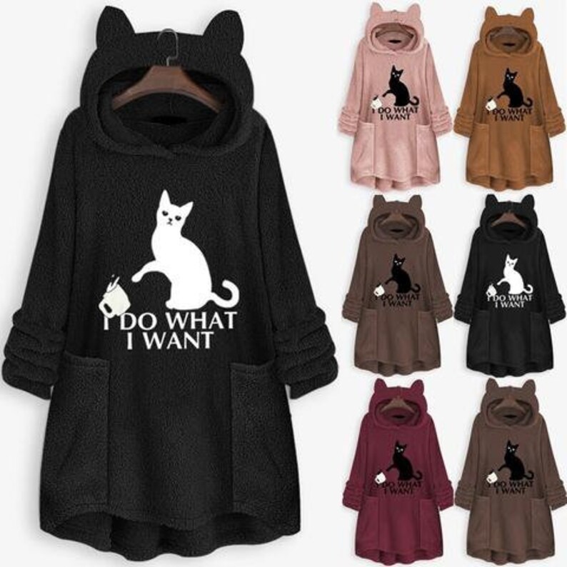oversized hoodie with ears