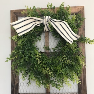 Framed lemon beauty wreath