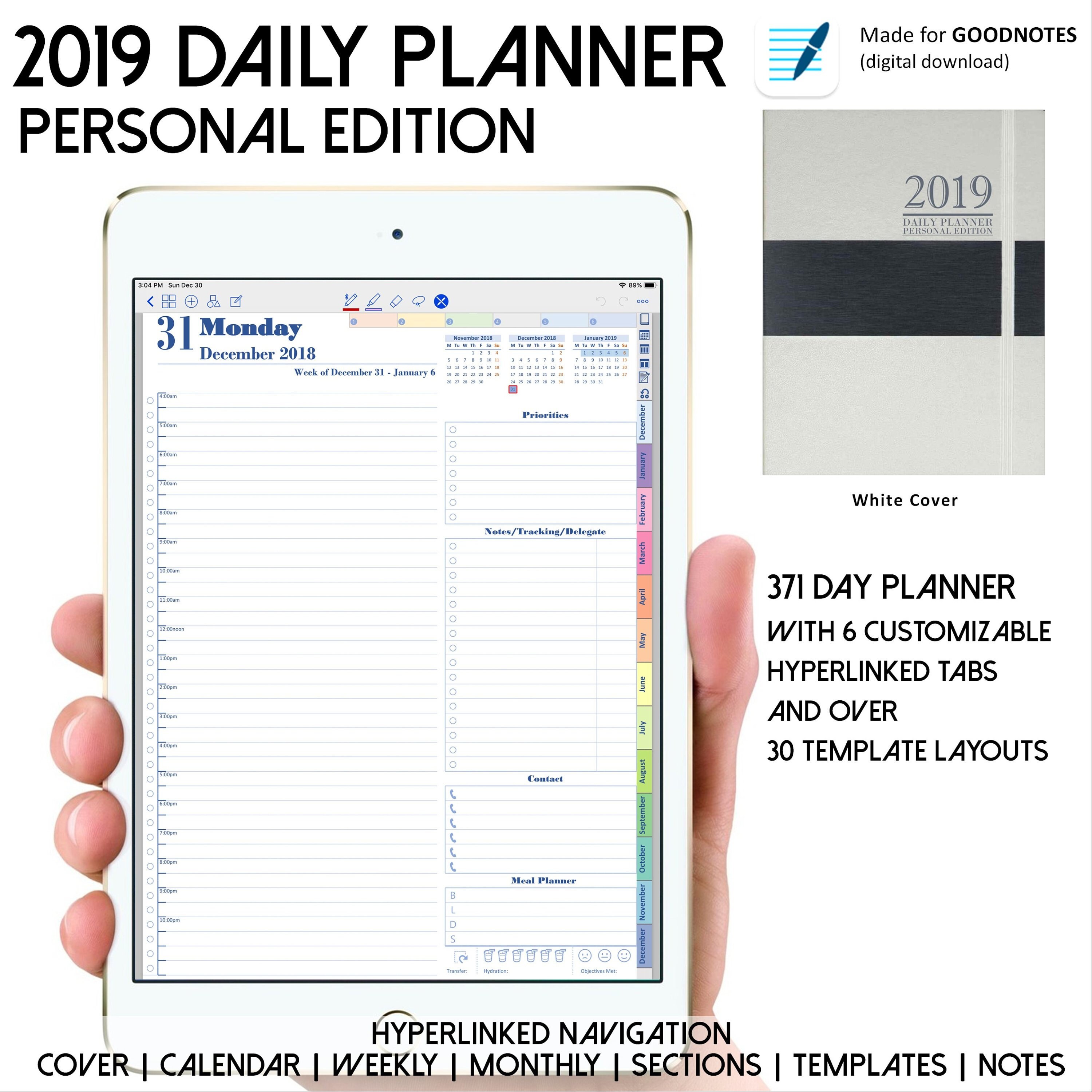 professional daily planner personal edition business planner white professional business planner