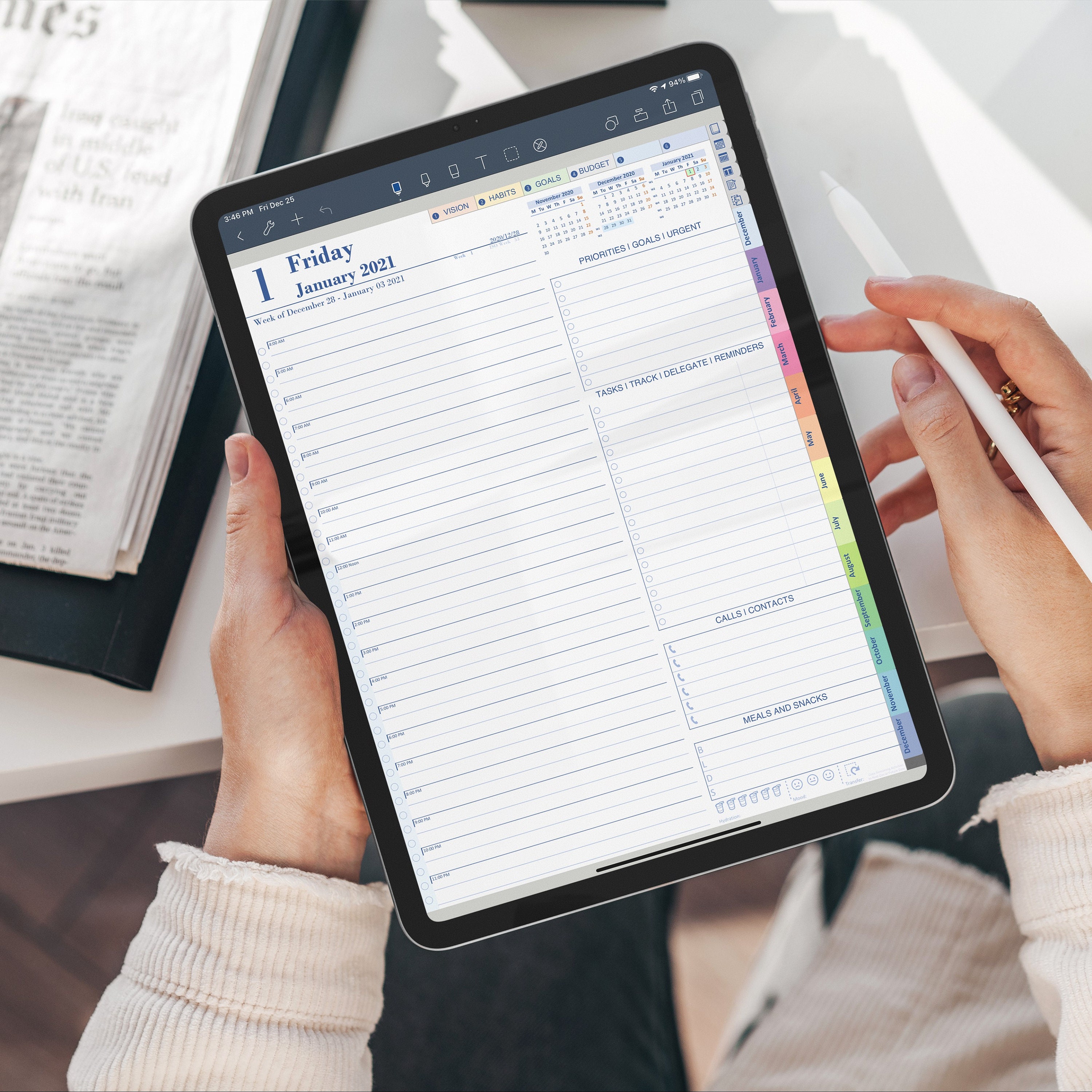 planner for notability planner for notability
