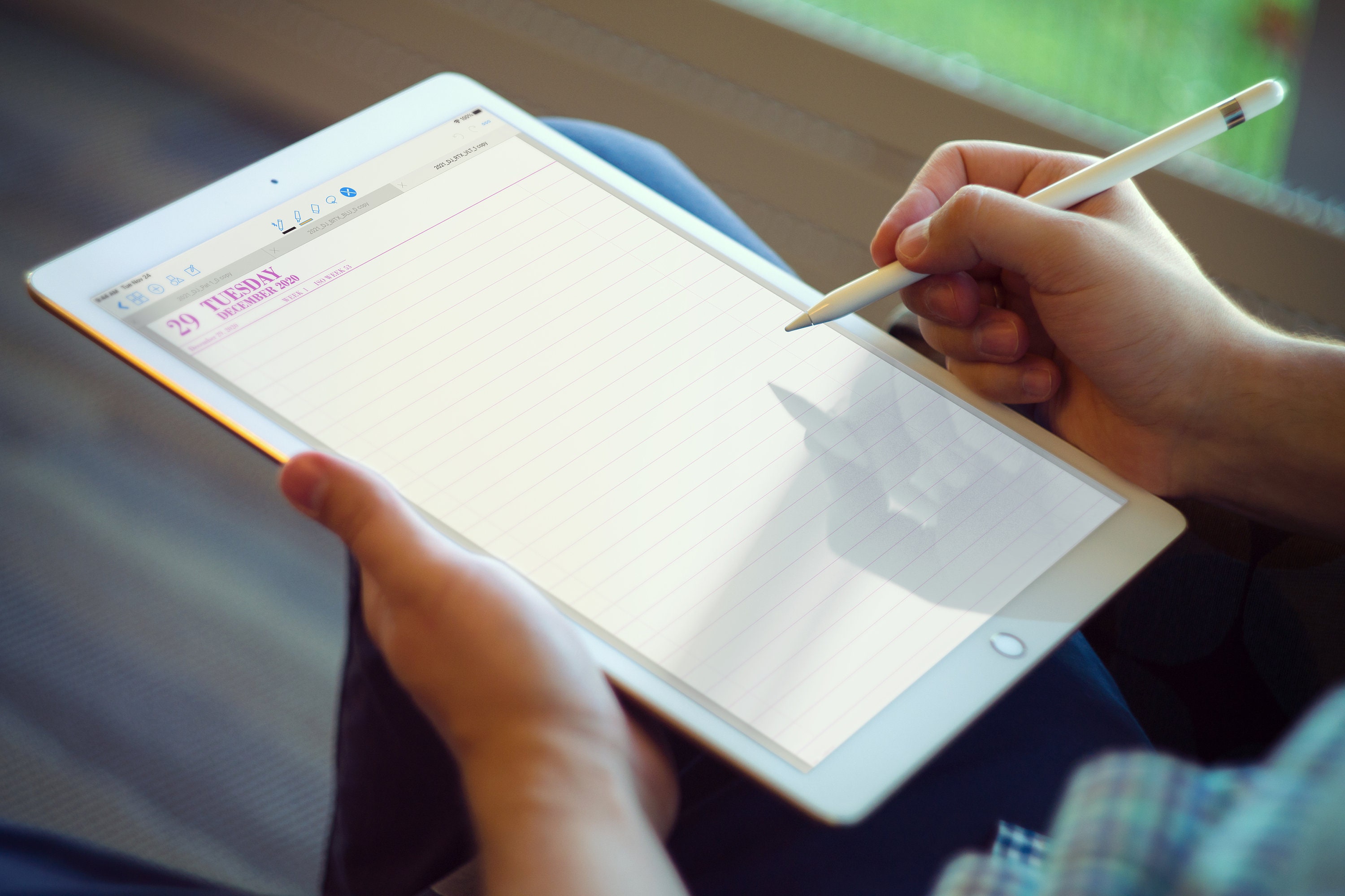 Noteshelf 2 Planner 2021 Digital Planner Surface Pro Planner Etsy