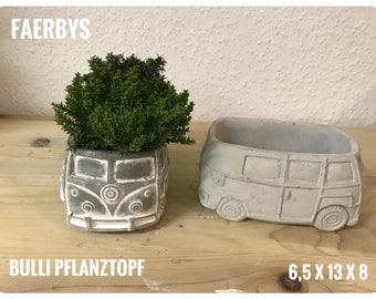 Bulli plant pot mould for self-watering with concrete / gypsum etc.
