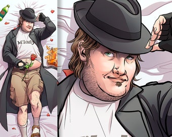 Euphoric Gentlesir Dakimakura BACKORDER - Ships mid/late August