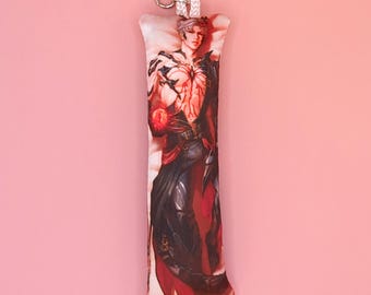 Sylus Abysm Sovereign Love and Deepspace Mini Dakimakura Keychain