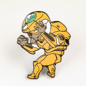 Eva Unit 00 Enamel Pin - Prototype Jaune