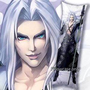 Taie d'oreiller Sephiroth Dakimakura pour oreiller