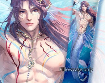 Sea God Rafayel Dakimakura - Love and Deepspace Dakimakura Pillowcase for Body Pillow