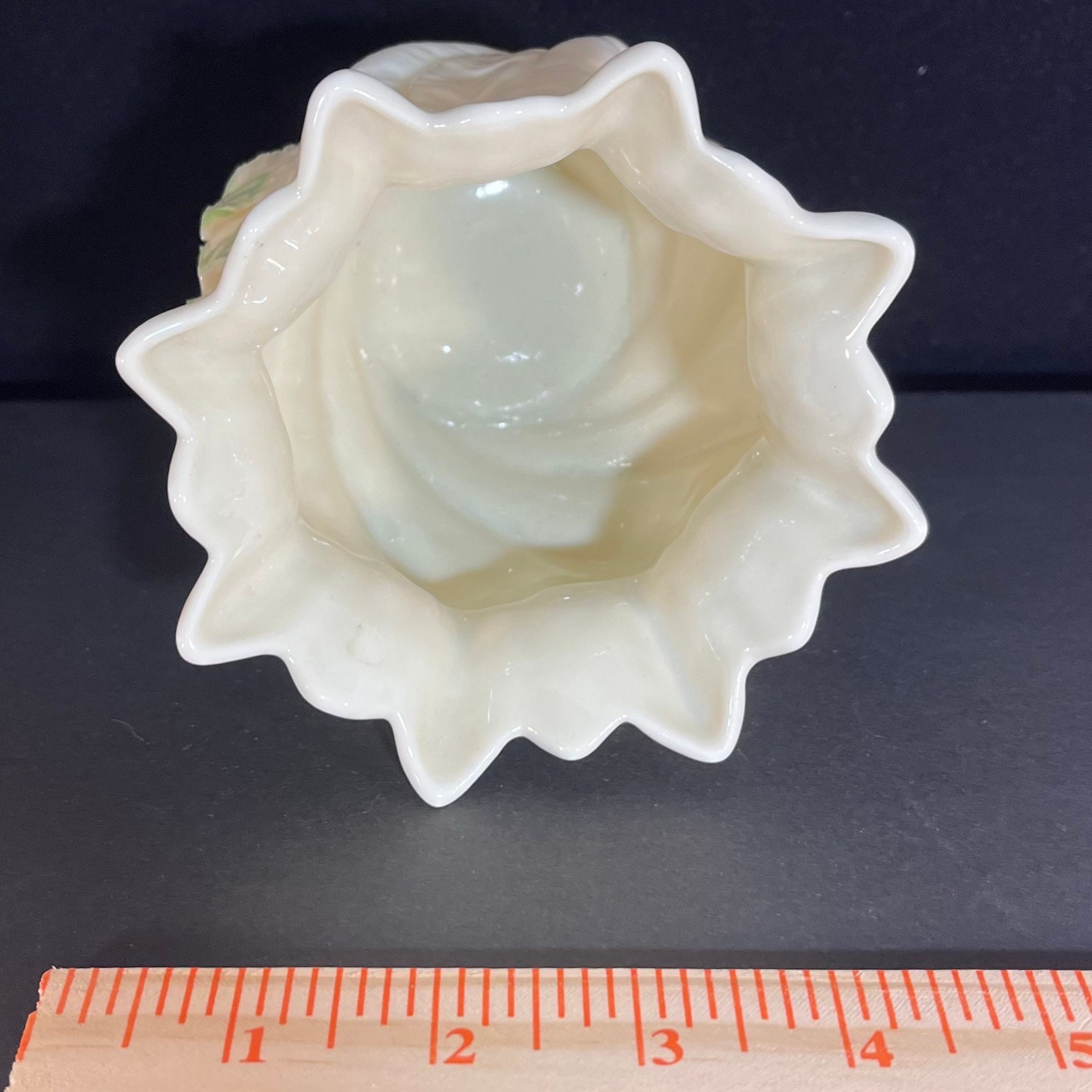 Vintage Belleek 6th Mark 1965 1980 Roses and Shamrocks Sugar Etsy