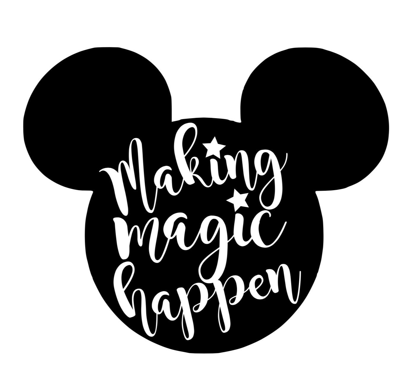 Making Magic Happen Svg File Disney Magic Svg Mickey Svg