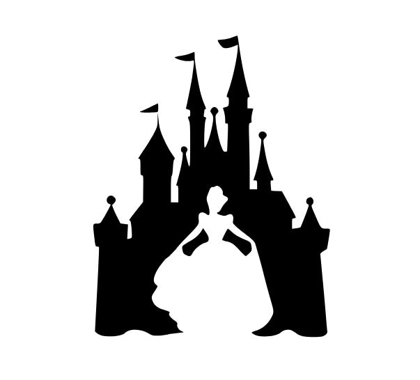 Free Free 314 Disneyland Castle Silhouette Svg SVG PNG EPS DXF File