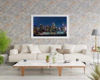 Luminous NYC at Night - Digital Print