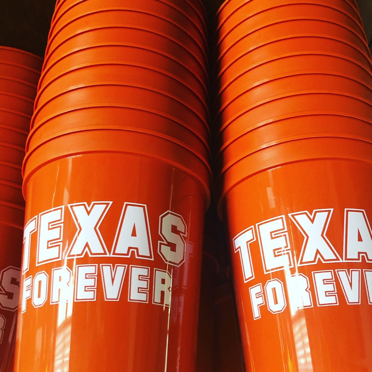 UT Austin Party Cup, Texas Football Tailgate Party, UT Football Cups